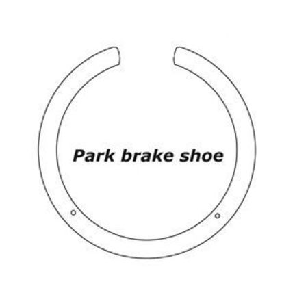 CENTRIC PARTS Centric Brake Shoes, 111.08800 111.08800